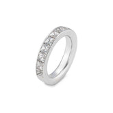 Halbmemoire Carree Labordiamantring – Eleganter Ring mit Labordiamanten - 41062860